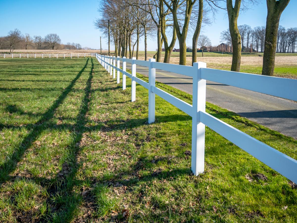 Reitplatz-Einzäunung Ranch S2 – Komplettset 20 × 40 m