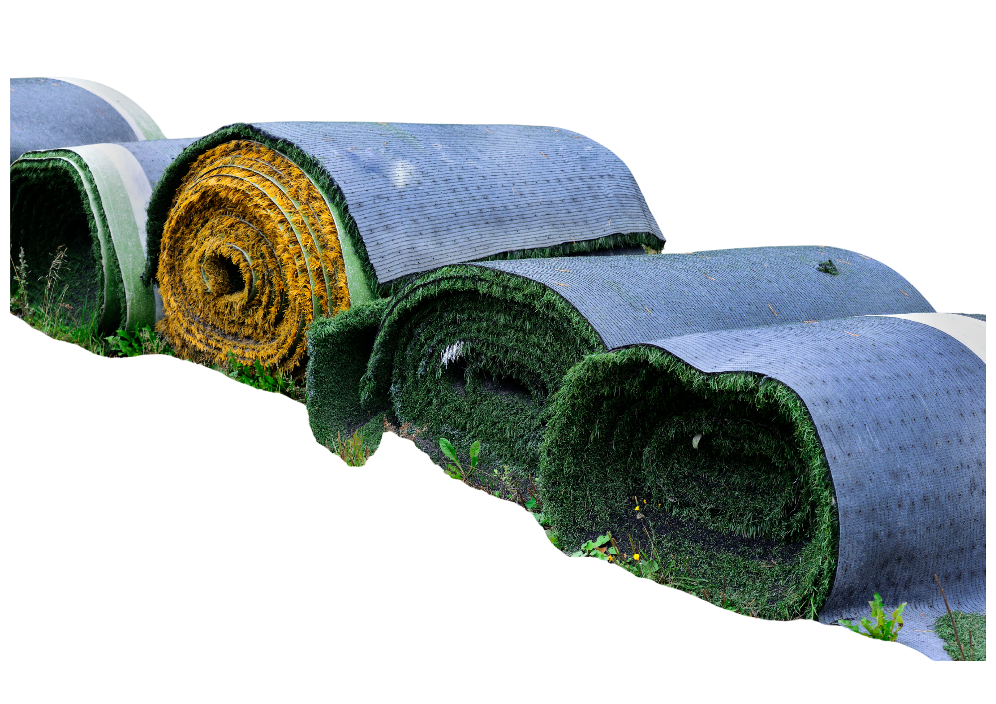 Kunstrasen gesandet – Recyclingrolle ca. 50 m²