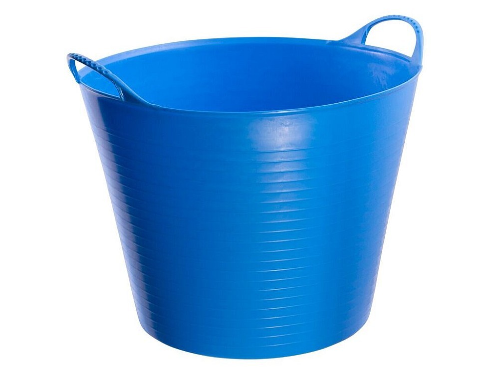 Futtertrog 38 Liter in blau
