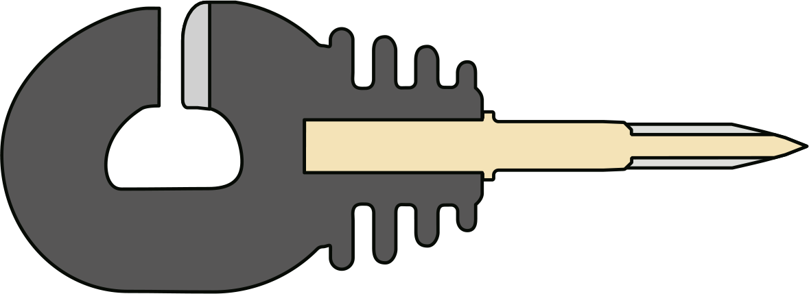 Super-Ringisolator, 150 St. Eimer, schwarz