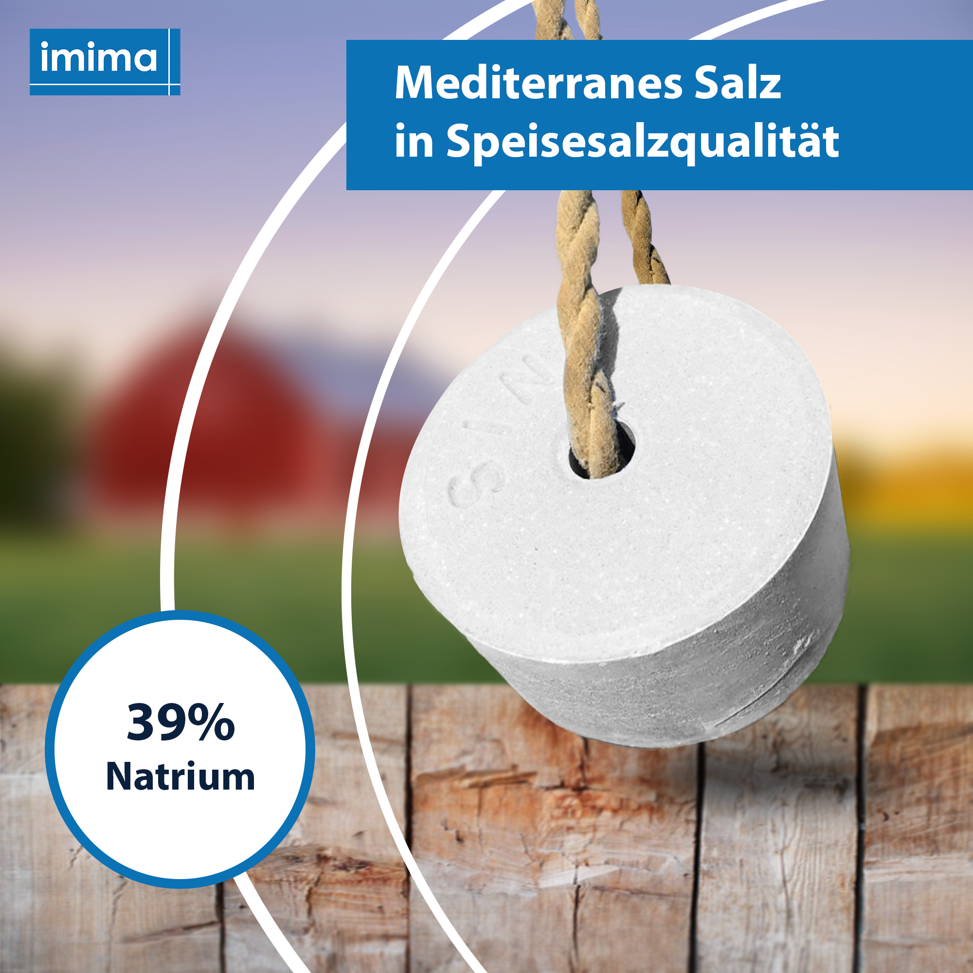 MEDITERRANEO Salzleckstein 3kg