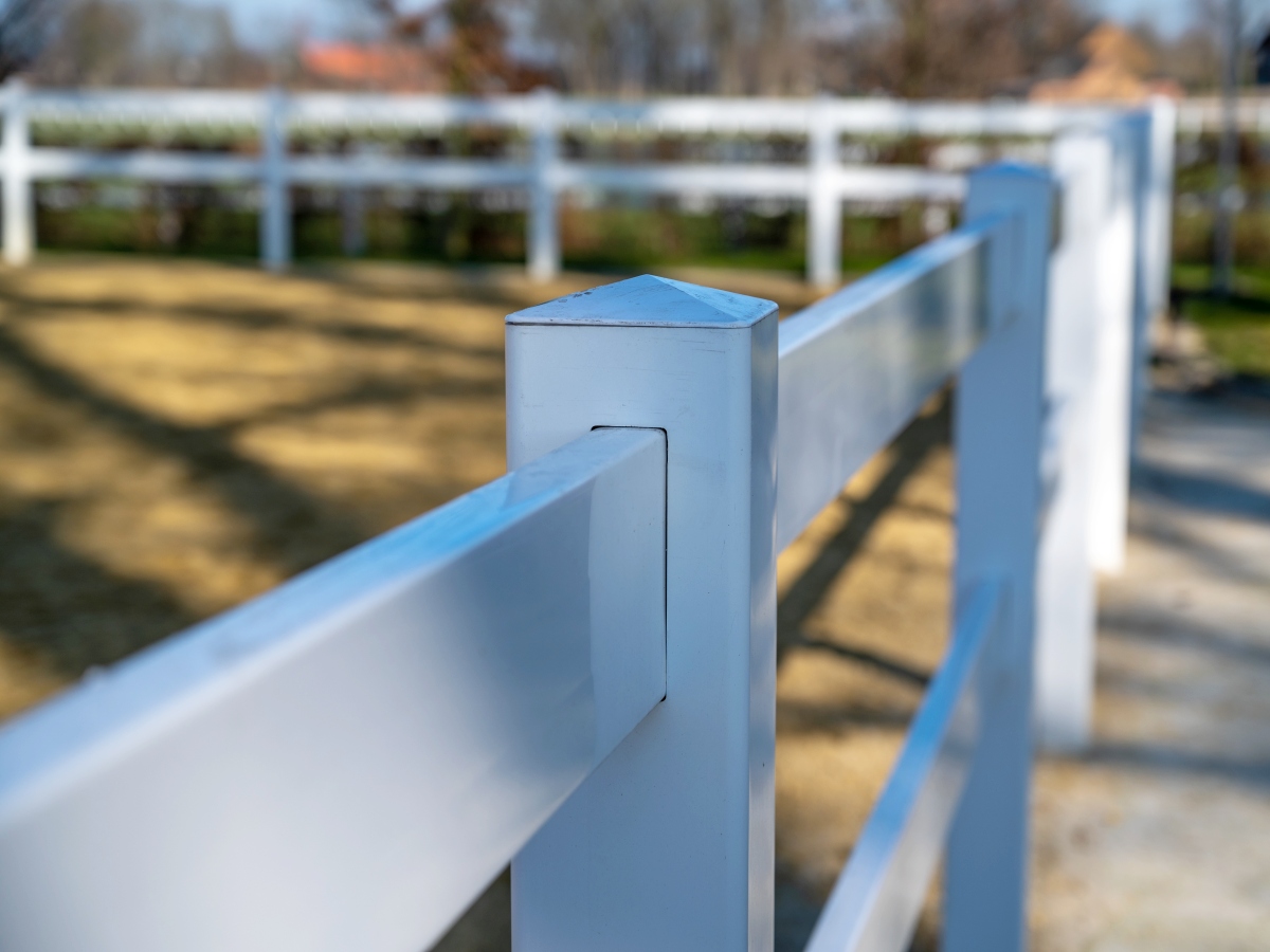 Reitplatz-Einzäunung Ranch S2 – Komplettset 20 × 40 m