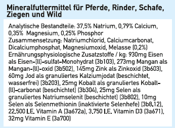 VitaminPlus Selen, Mineralleckstein, 3kg