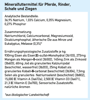 MultiVitamin BRONCHIAL Mineralleckstein, 3kg