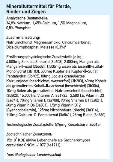 PROBIOTIC Mineralleckstein, 3kg